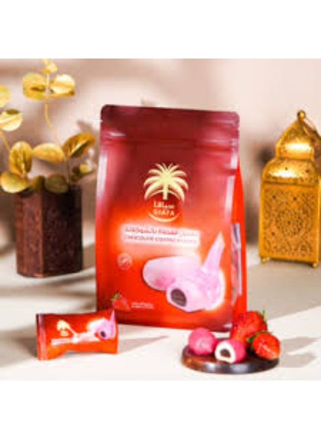 Siafa Strawberry Chocolate Mamool 210g | Premium Mamool with Strawberry-Flavored Chocolate Filling - Image 3